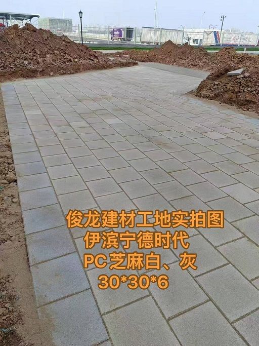 洛阳伊滨宁德时代 PC芝麻白、灰 30*30*6