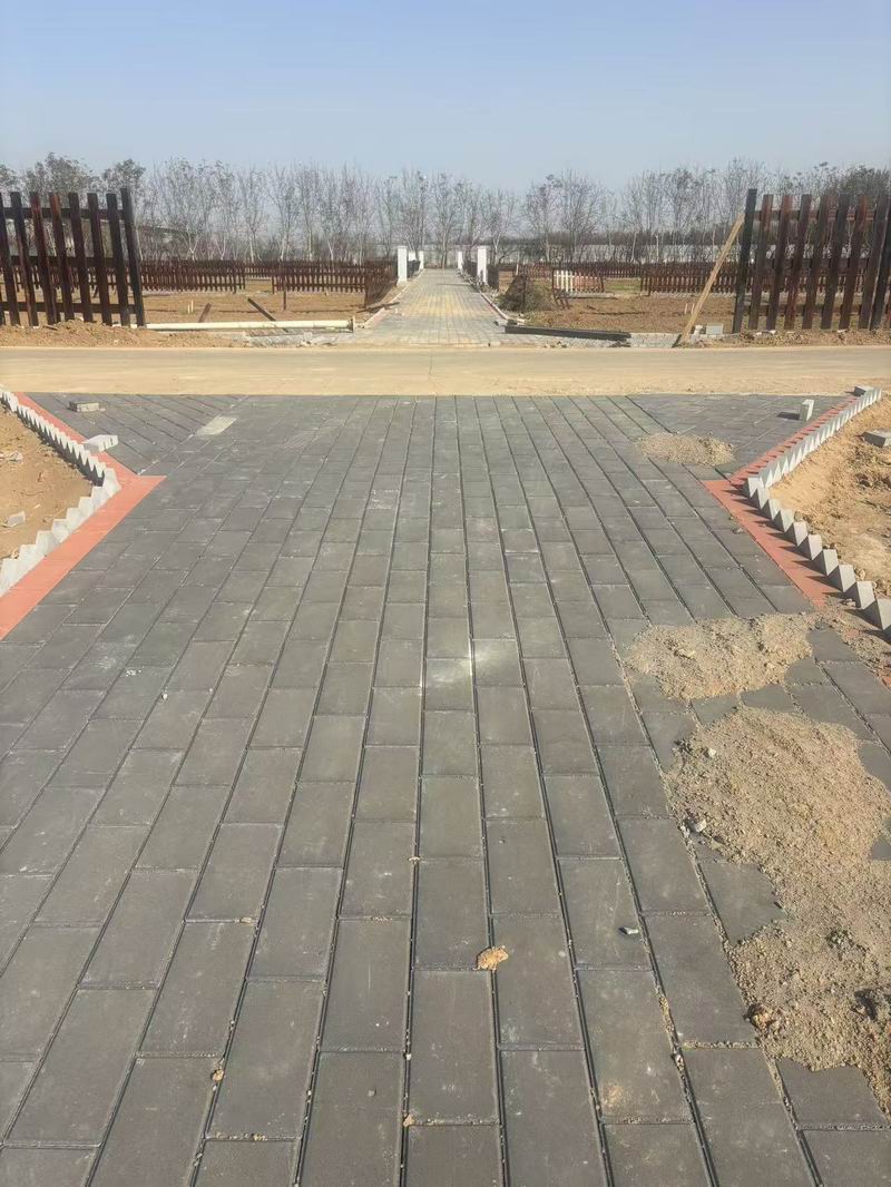 白马寺工地透水砖